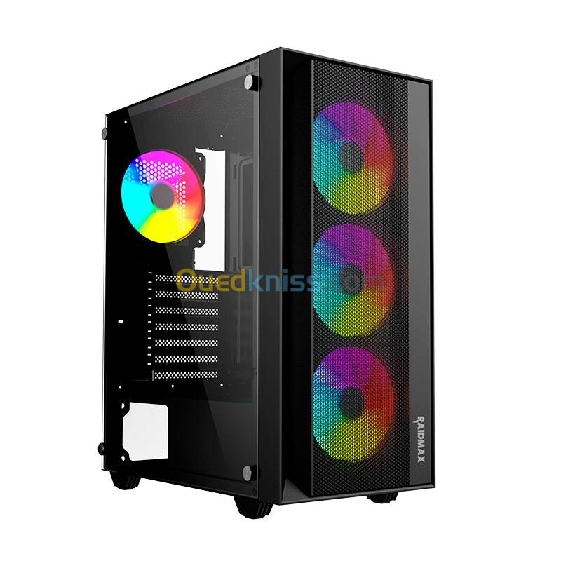 Boitier Raidmax V100 4 Fan RGB 