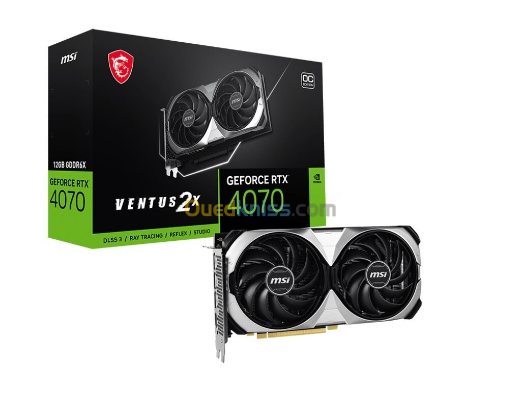 MSI RTX 4070 12G VENTUS 2X E OC