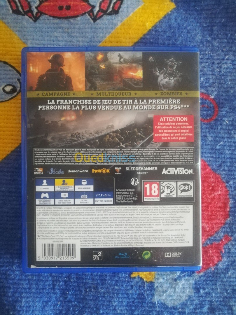 CD call of duty ww2