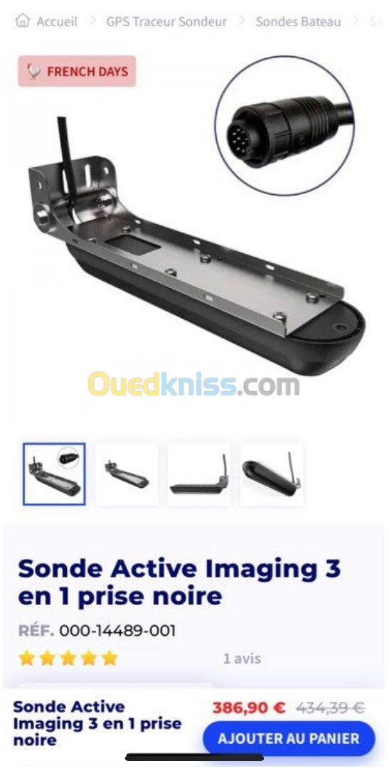 Sonde lowrance total scan 3 in 1 structurscan