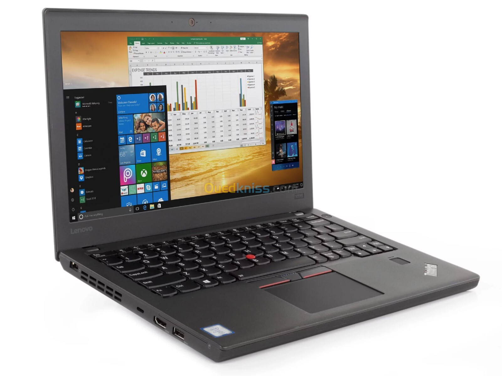 Lenovo ThinkPad X270 vPro I5 7eme 8/256GB SSD QWERTY