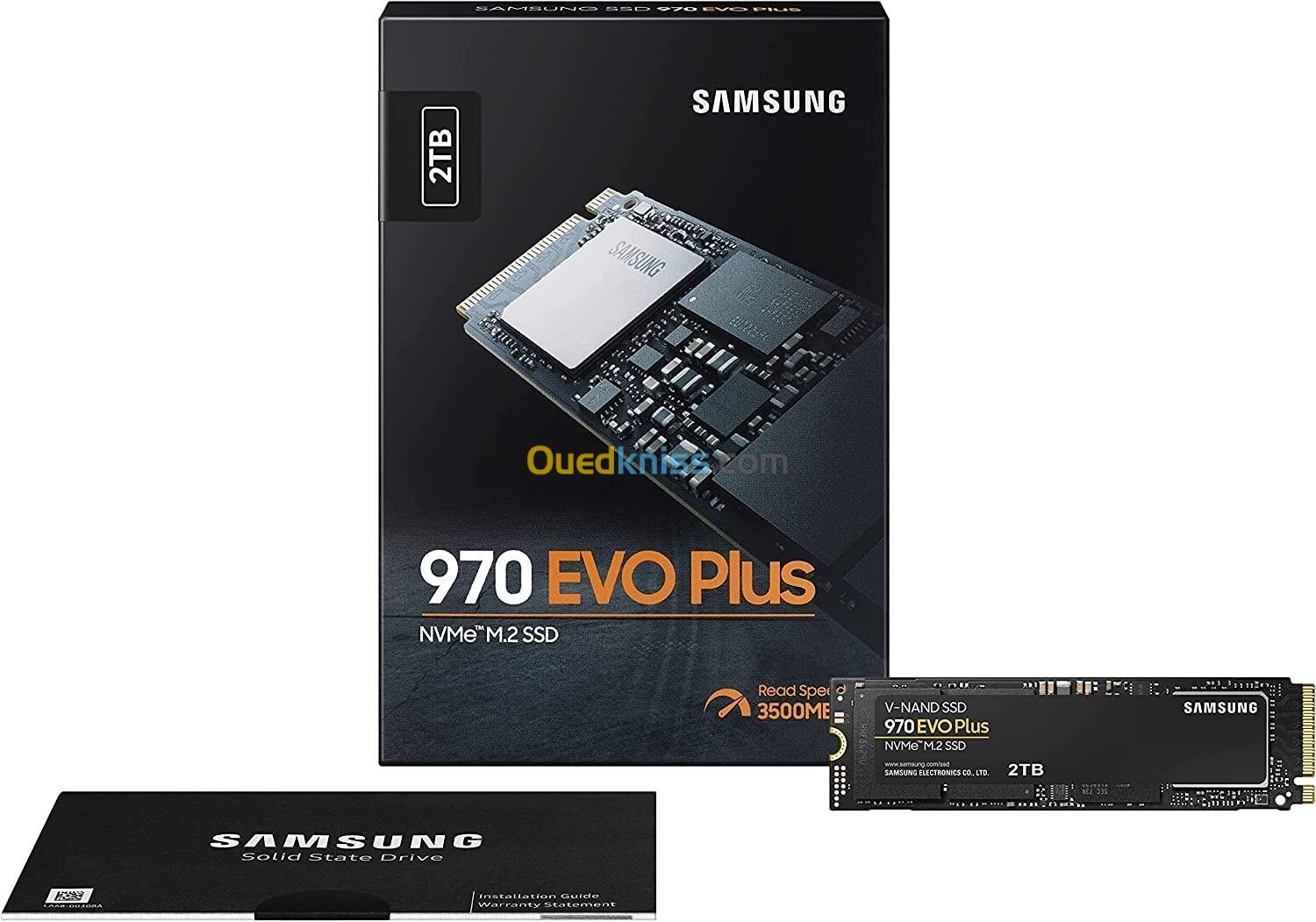 Samsung SSD NVMe M.2 2TB 970 evo plus