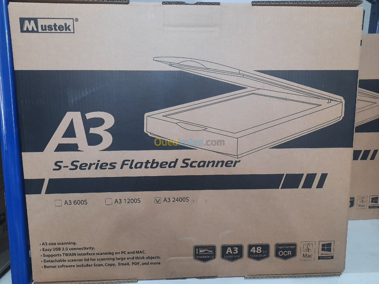 scanner Mustek A3 2400s