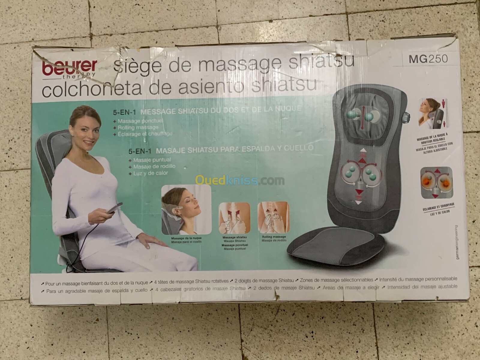 Siège de massage professionnel Original Allemand 