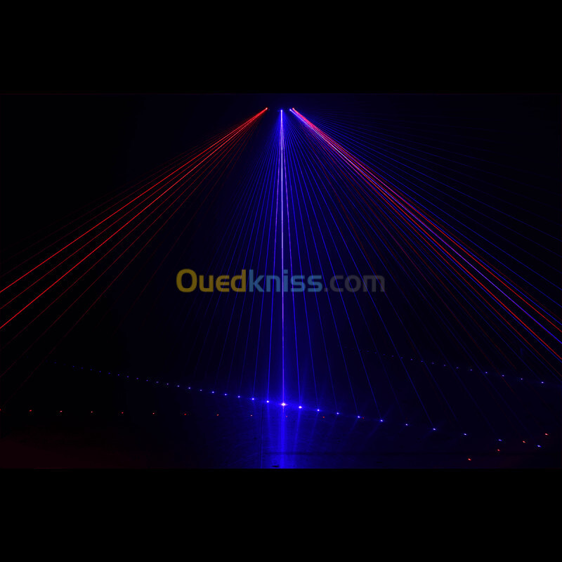 Eclairage de scène Laser d'animation SPECTRUM SIX RGB