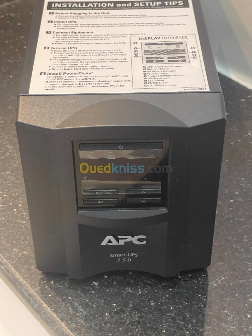 Onduleur APC Smart UPS 750VA LCD 230V