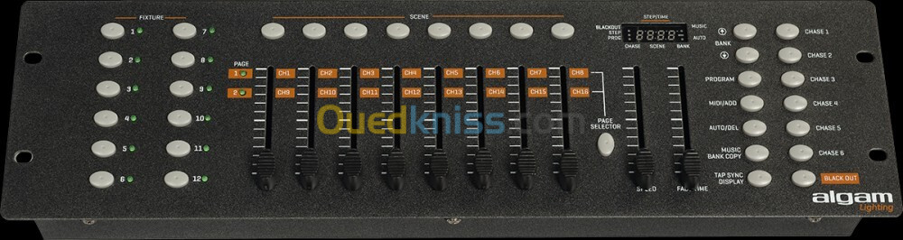 console DMX 192 canaux Algam Lighting LIGHT 192