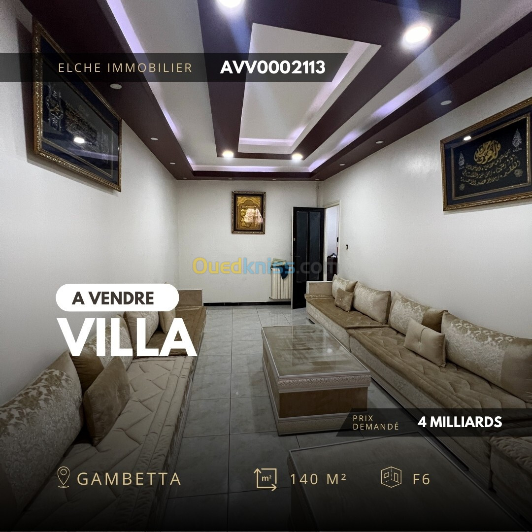 Vente Villa Oran Oran