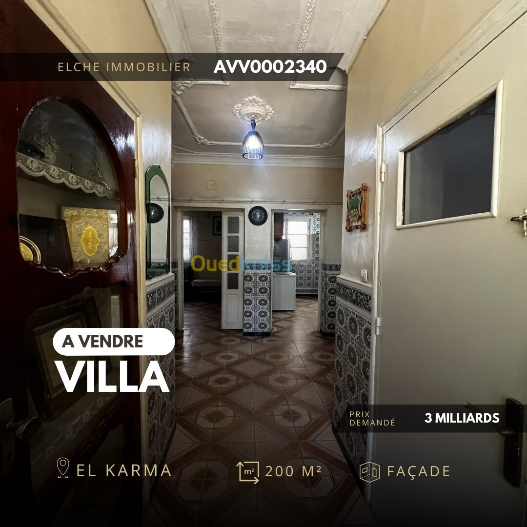 Vente Villa Oran Oran