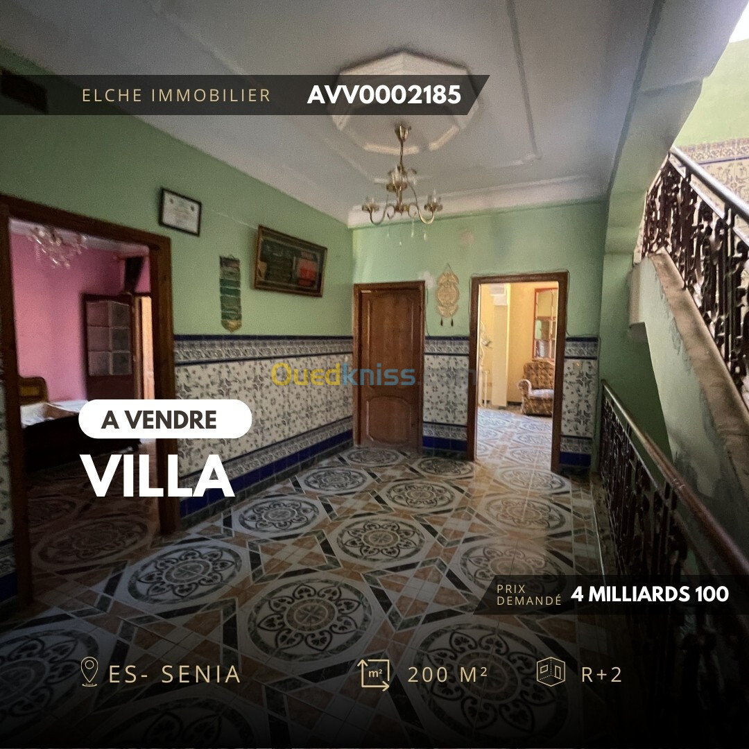 Vente Villa Oran Es senia