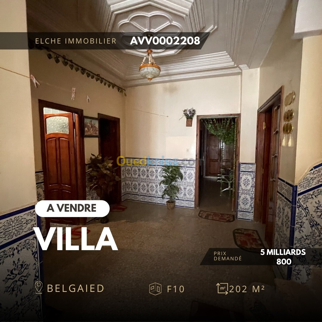 Vente Villa Oran Bir el djir