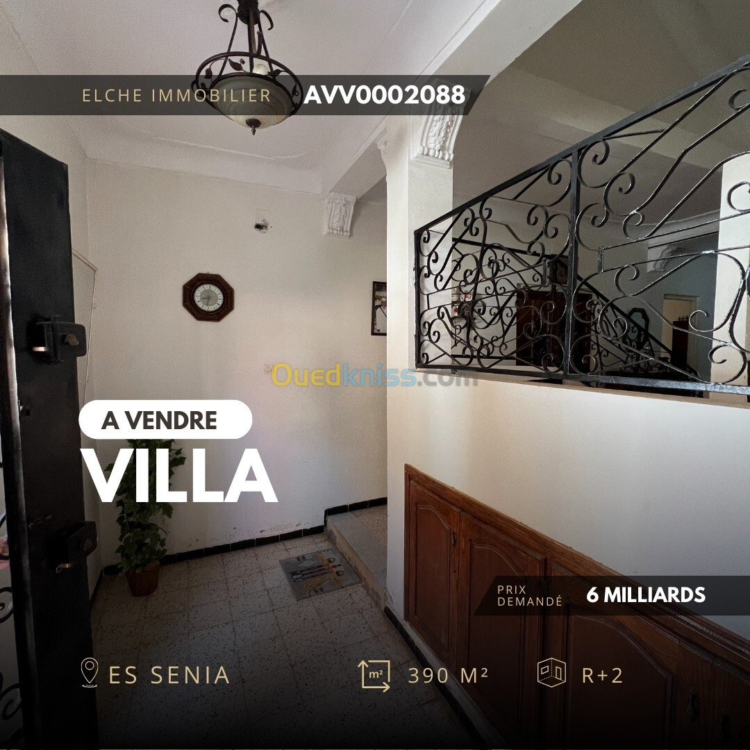 Vente Villa Oran Es senia