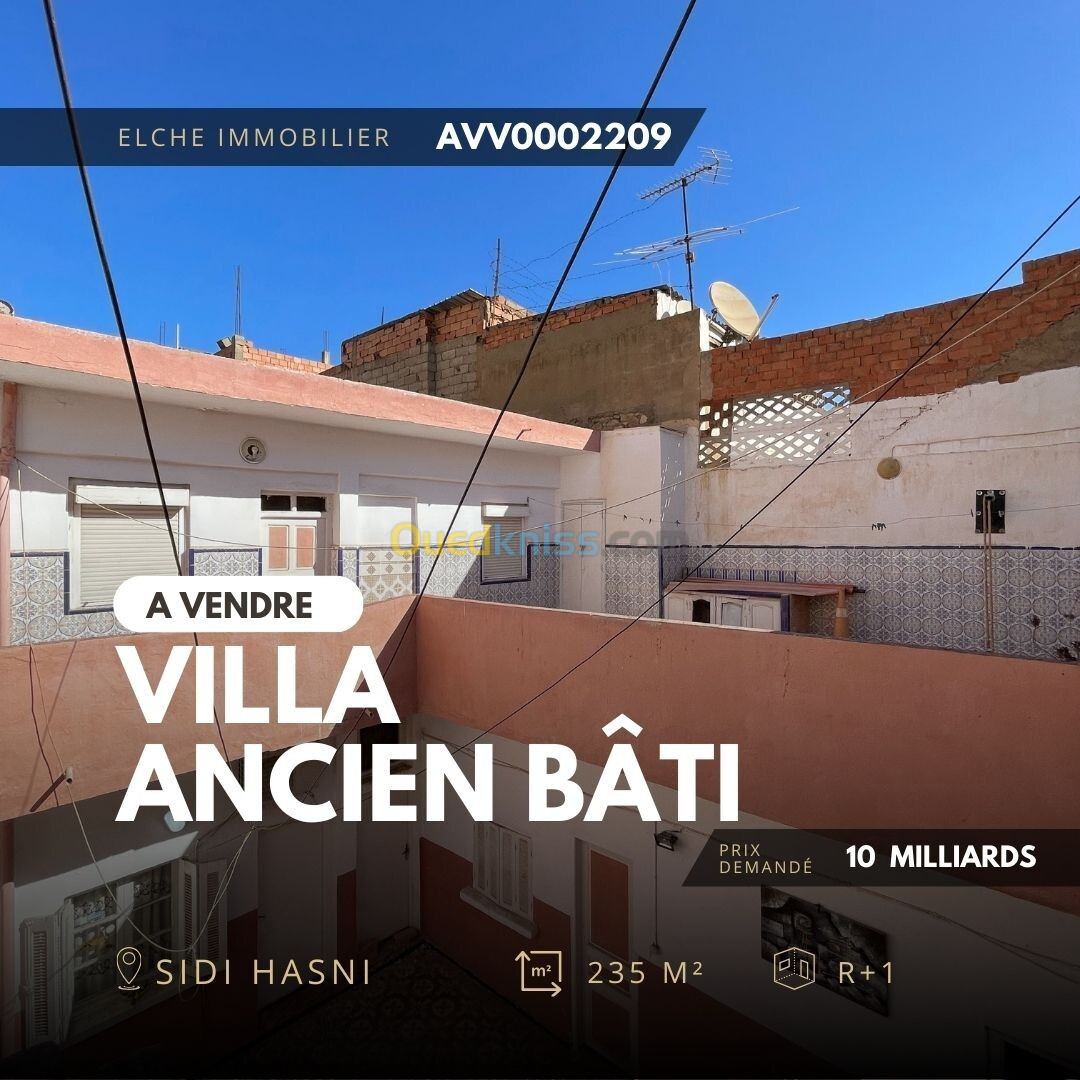 Vente Villa Oran Oran