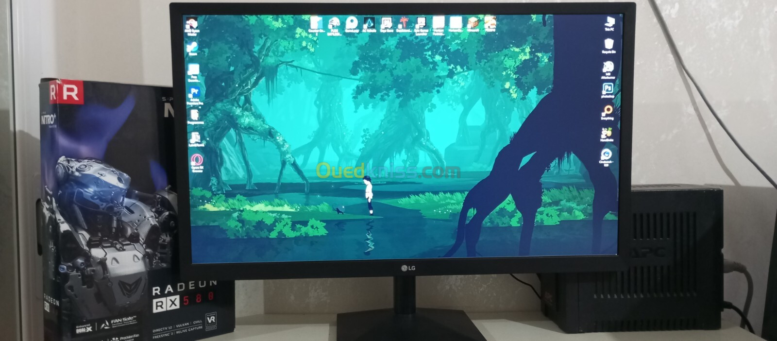 Ecran LG 1080p 75hz IPS 24"