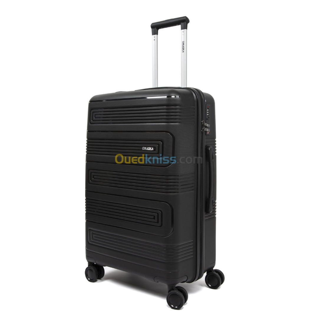 Grande Valise 29" Omaska Maze Incassable En 100% Polypropylène 