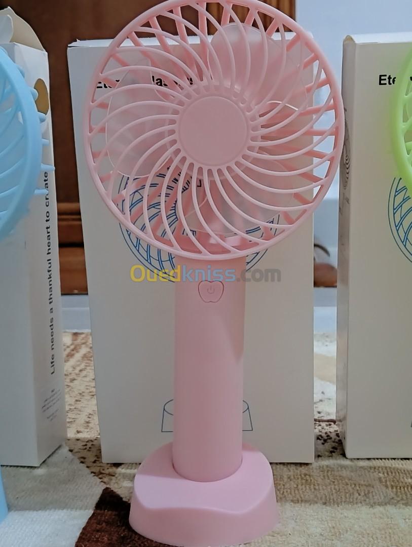 Mini ventilateur recharjable 3 vitesse