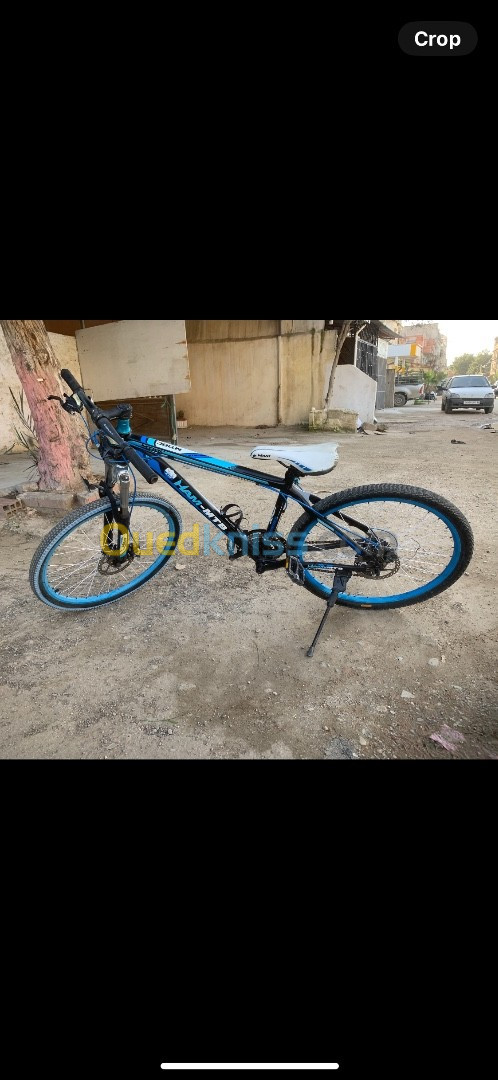 Velo MTB n9ya mashallah avec claxon & casque & torch