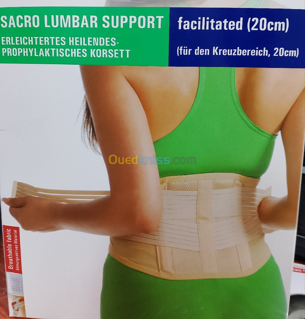 Ceinture sacrolombaire medtextile 