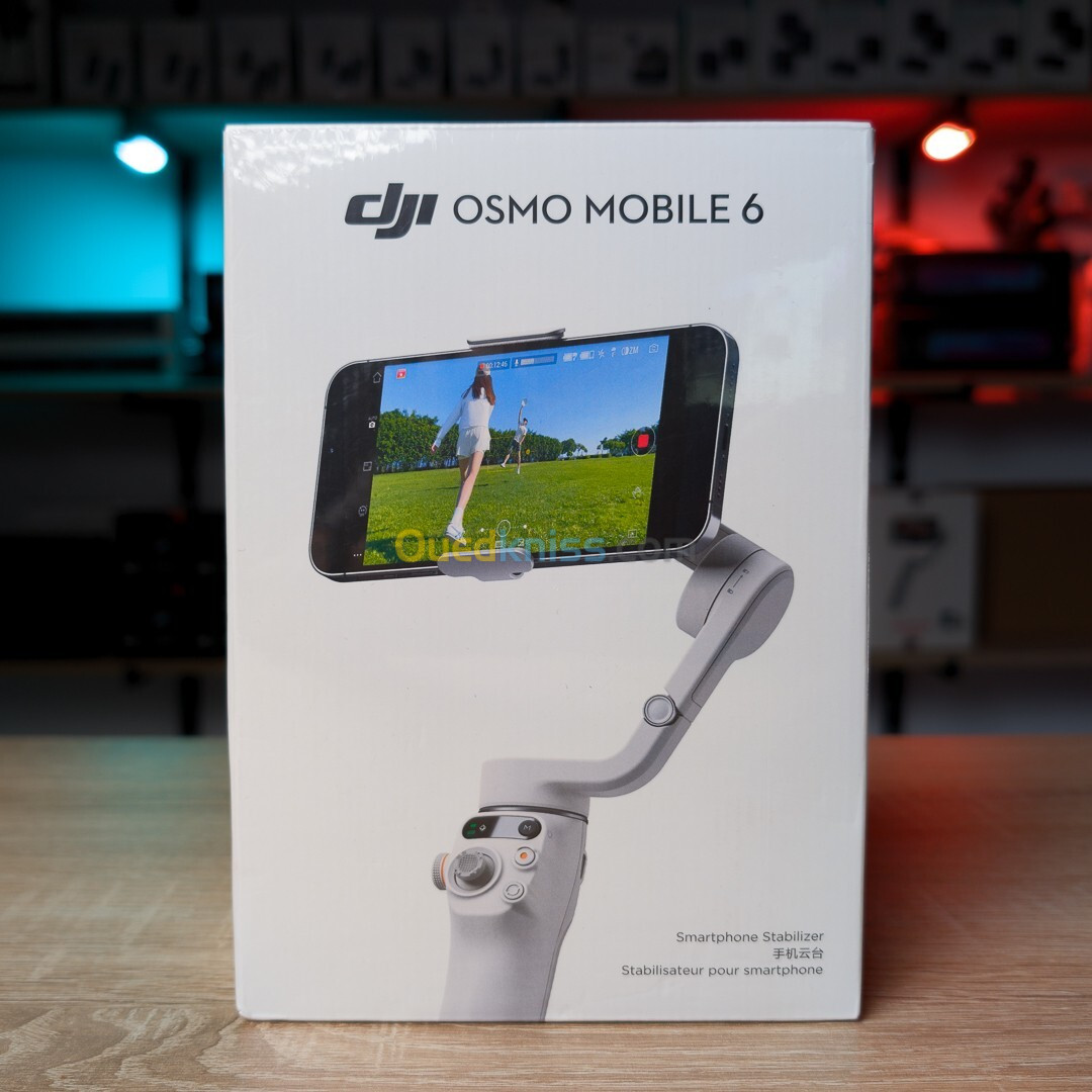 Dji Osmo Mobile 6 -  Stabilisateur smartphone a 3 Axes 