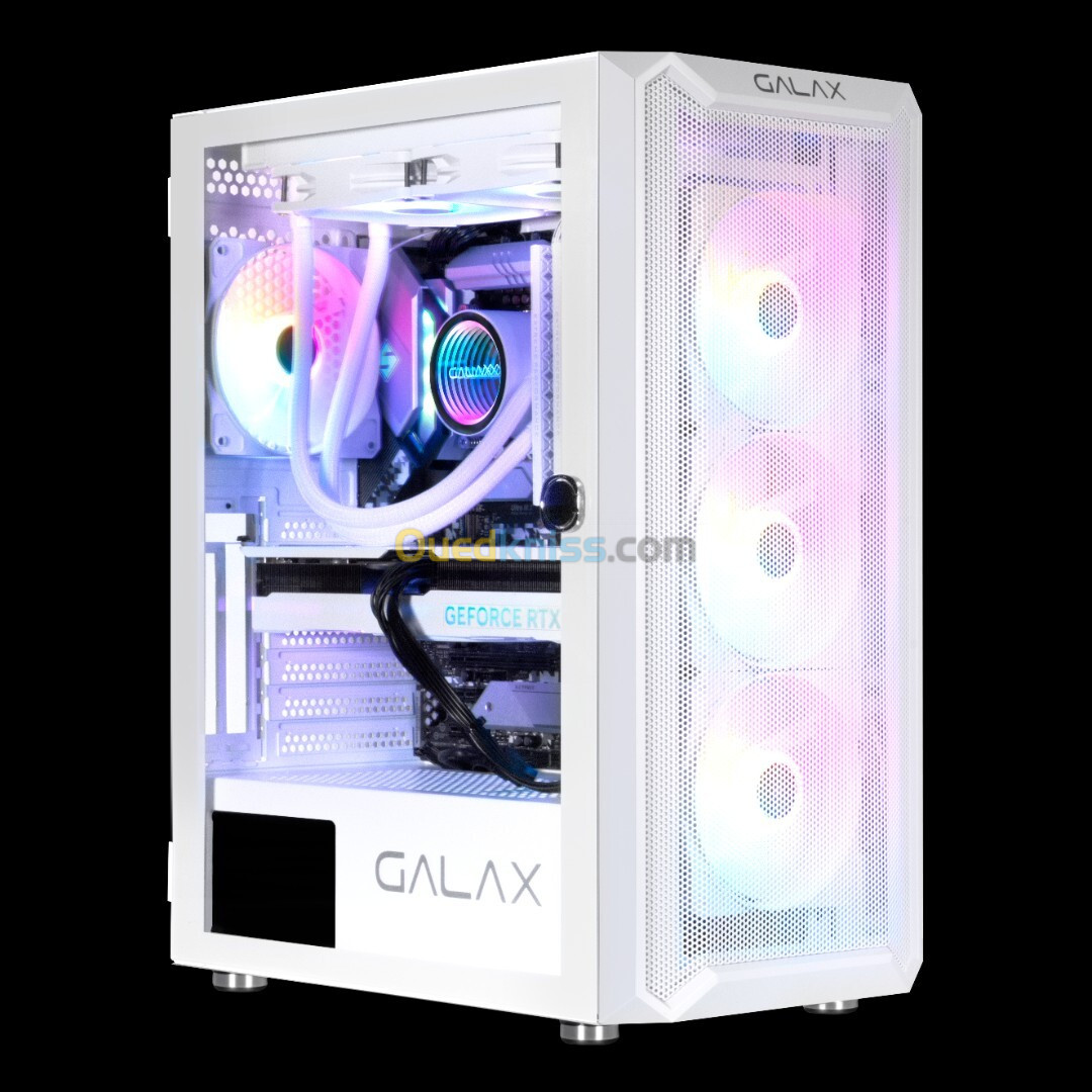 BOITIER GALAX REVOLUTION 07 WHITE 4FAN RGB 