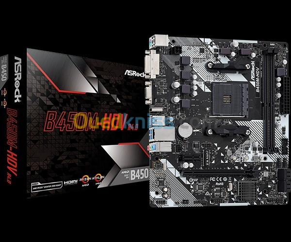 CARTE MERE ASROCK B450M-HDV R4.0