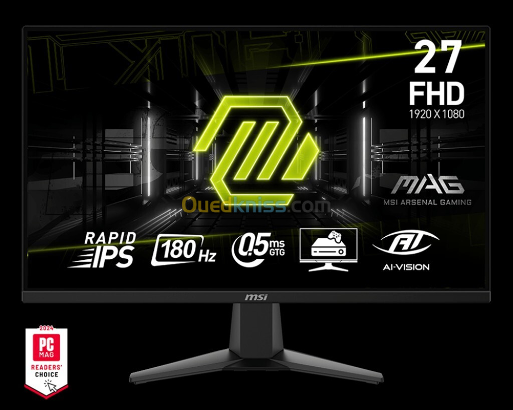 MONITEUR MAG 275F ( IPS 27" 180HZ 0.5MS)