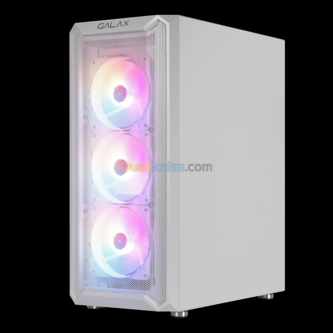 BOITIER GALAX REVOLUTION 07 WHITE 4FAN RGB 