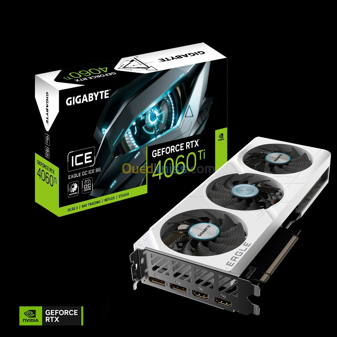  GPU GIGABYTE RTX 4060 TI ICE EAGLE OC 8GB