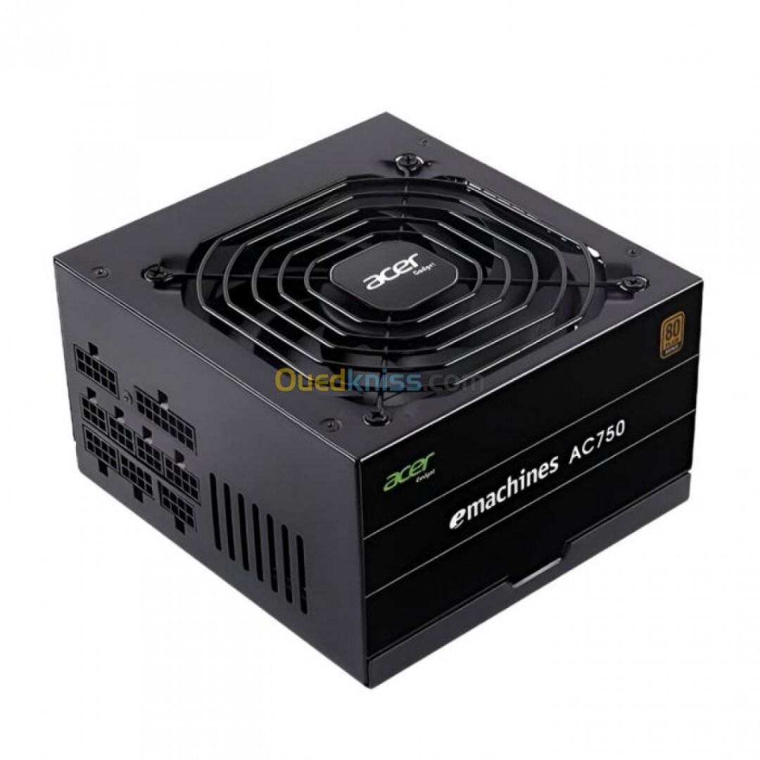 ALIMENTATION ACER FULL MODULAR 750W - 550W +80 BRONZE