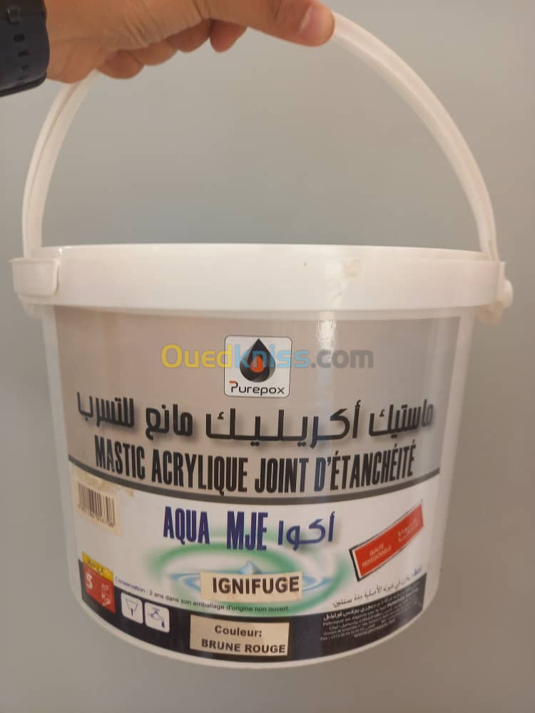 Mastic coupe feu (ignifuge)