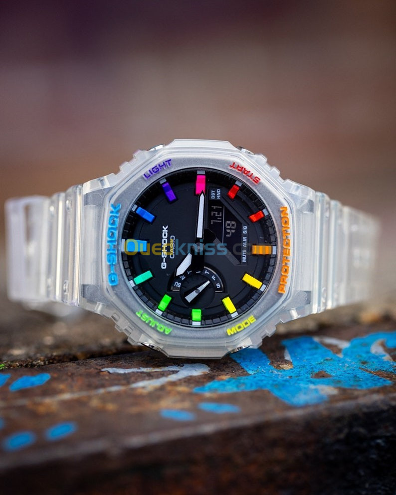  Montre Casio G-Shock Grafiti_Transparent