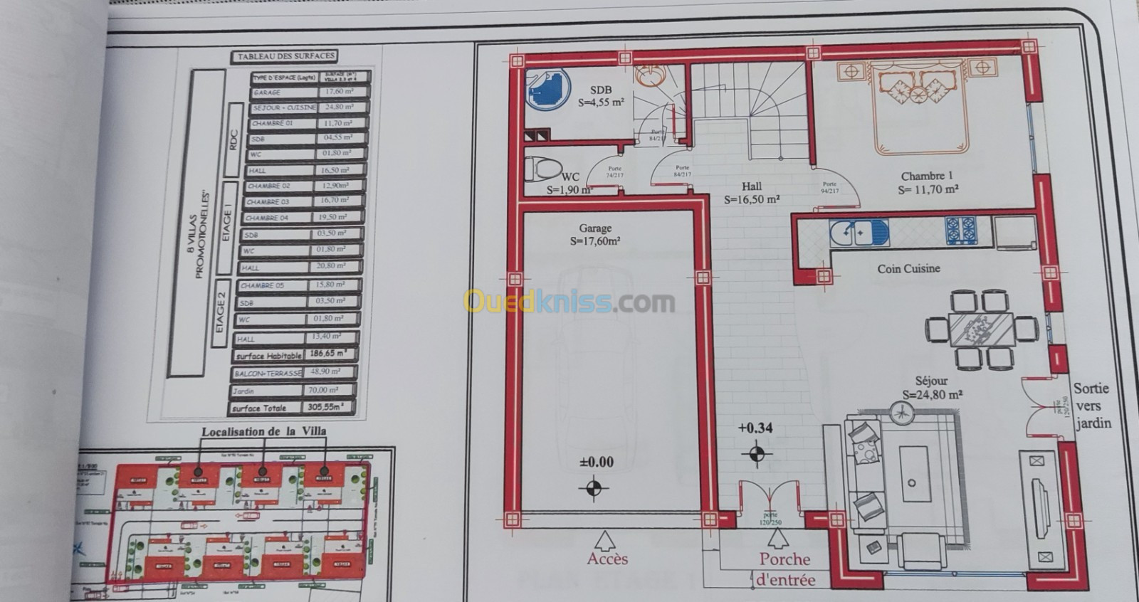 Vente Villa Béjaïa El kseur