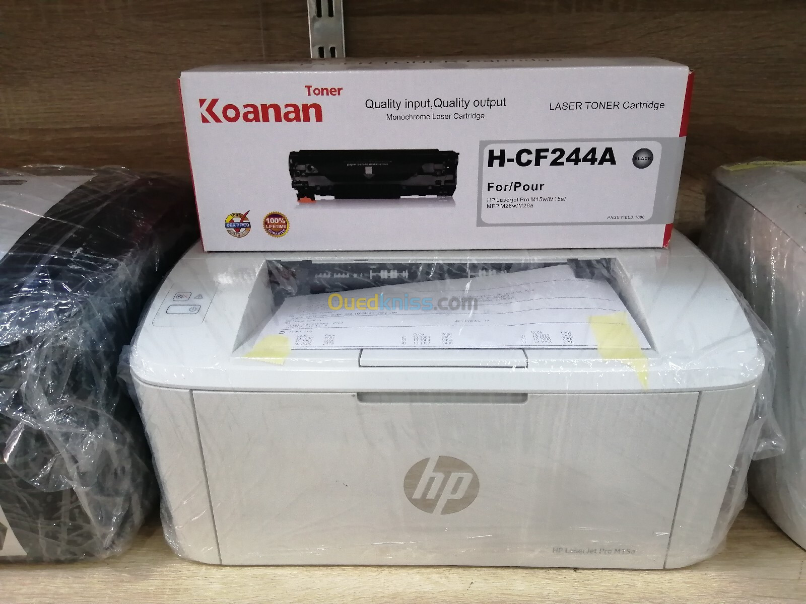 IMPRIMANTE HP laserJet Pro M15a OCCASION PLUS TONER NEUF