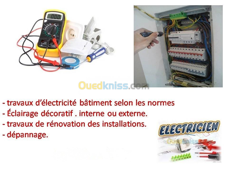 Electricien Bâtiment