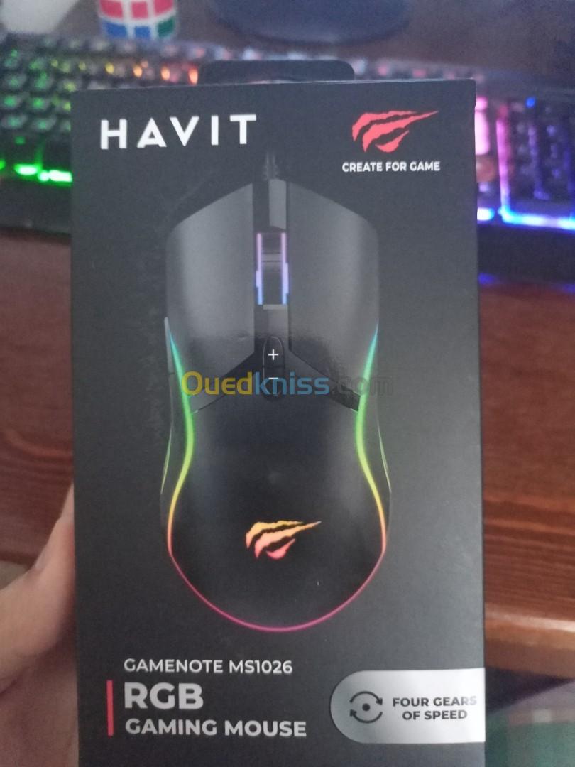 Souris havit ms1026 rgb