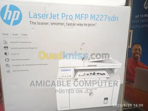 IMPRIMANTE HP LASER JET PRO MFP M227sdn 