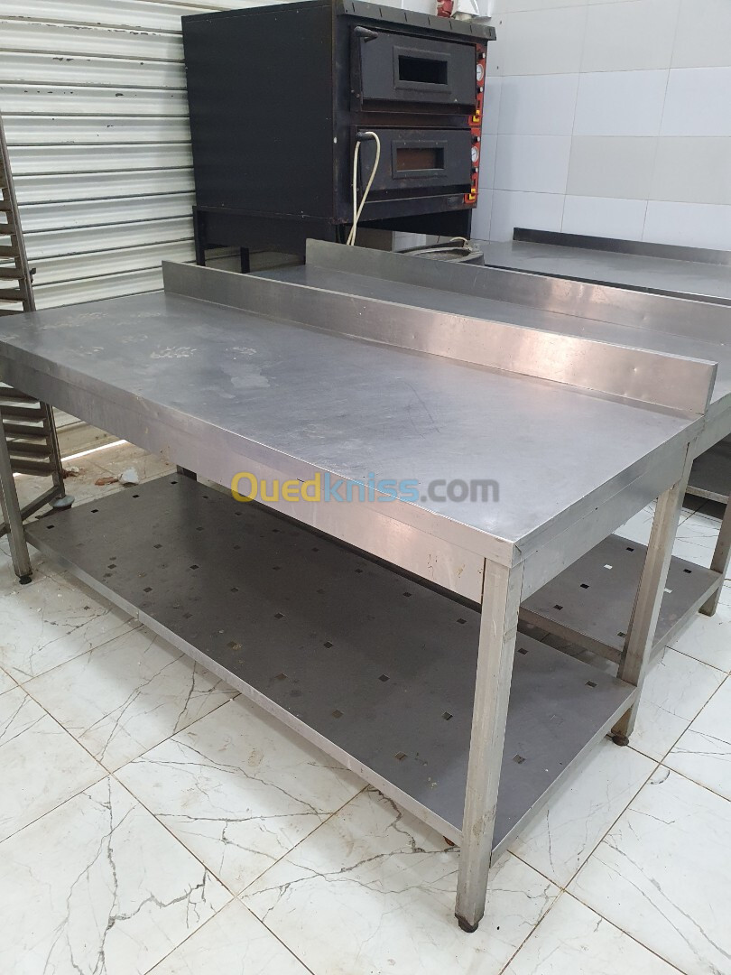 Table de travaill inox alimentaire