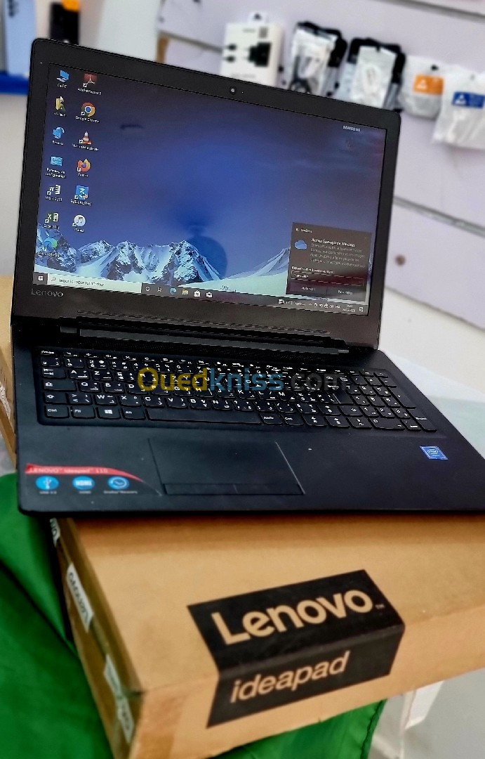 Pc Lenovo comme neuf intel inside Ram 2 disque dur 500 gb Avec boîte chargeur 