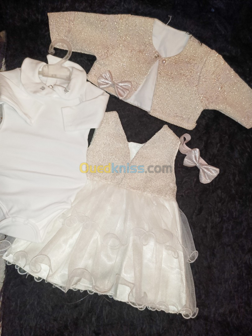 Robe bébé luxe la3id 