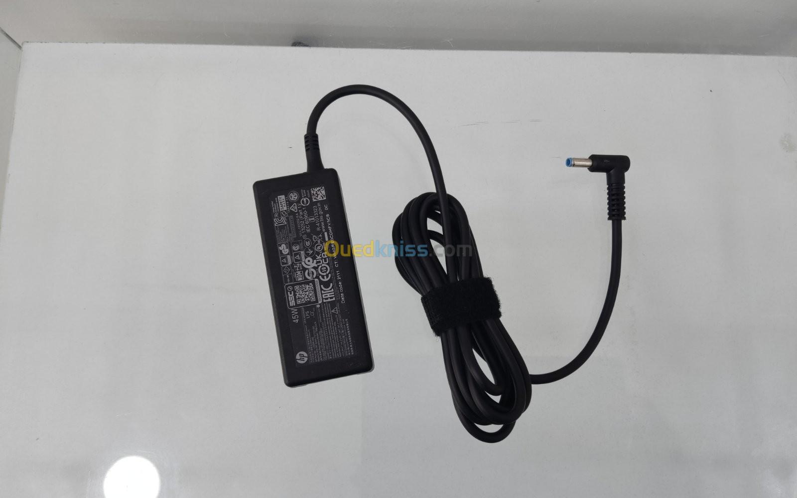 Chargeur HP Fiche Bleu 45W