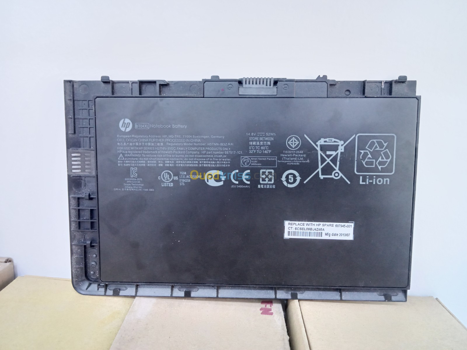 DES BATTERIES ORIGINAL POUR LAPTOP's