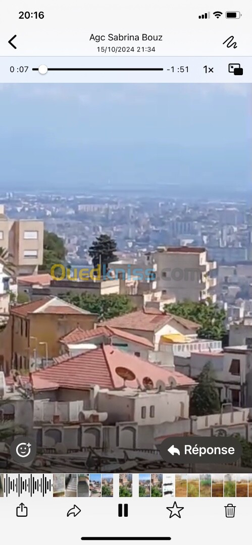 Vente Appartement F4 Alger El biar