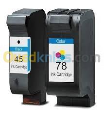 CARTOUCHE HP 45BK (51645A) / HP 78XL CL (C6578A) 