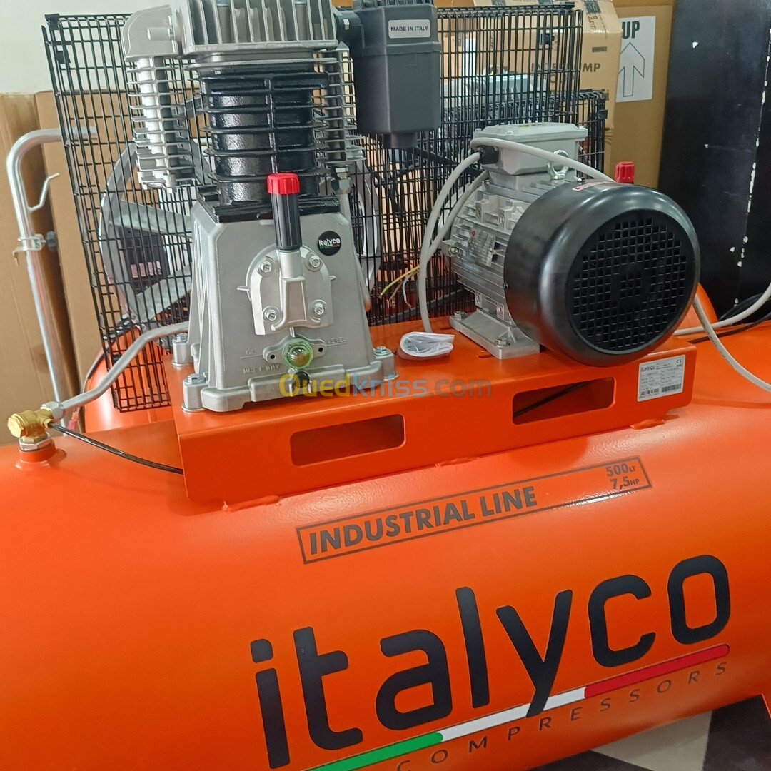 Compresseur 500l italy 7.5hp ITALYCO 