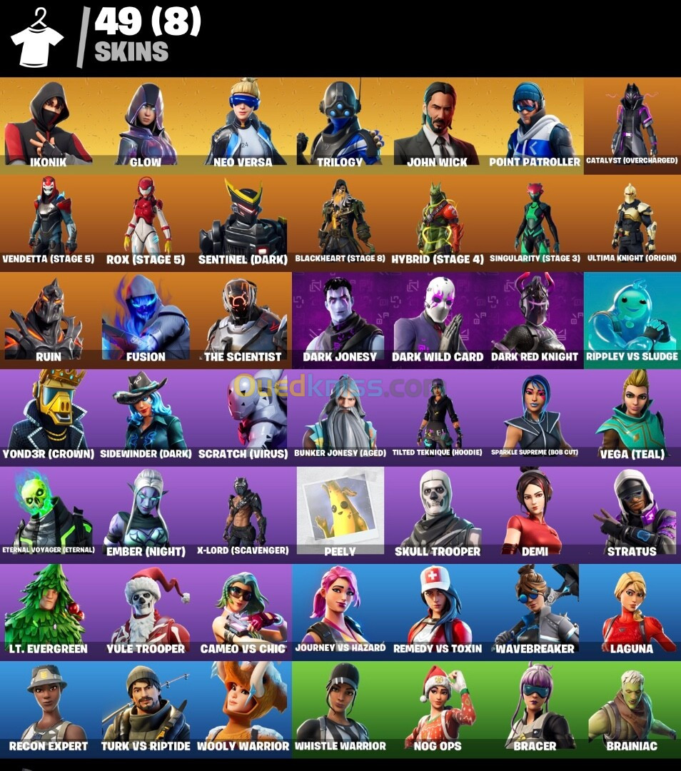 Compte fortnite iKonik rare