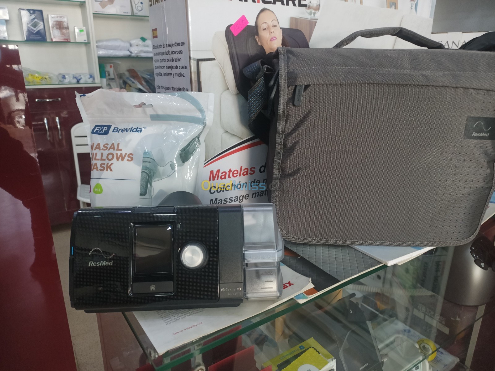 Vente est installation CPAP machine resmed / Philips/ Apex/ Micome