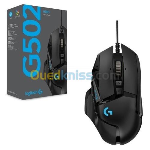 Logitech G502 HERO - Gaming Mous (Black)