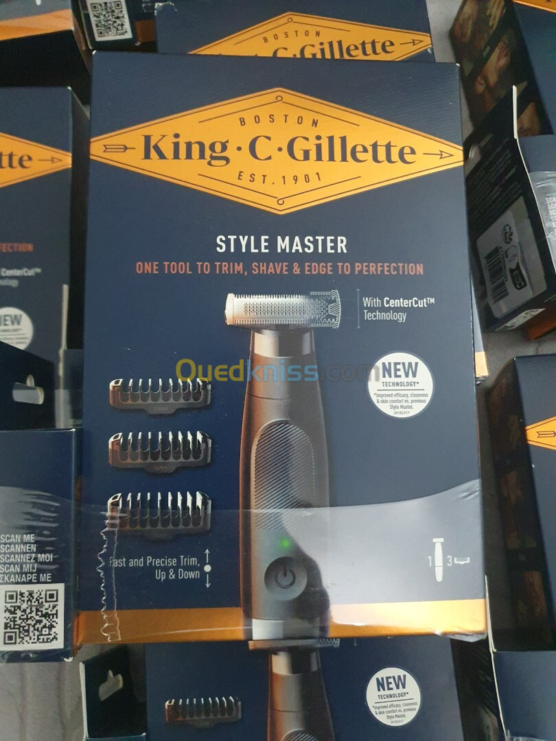 TONDEUSE KING C GILLETTE + RECHARGE ORIGINALE CABA FRANCE 