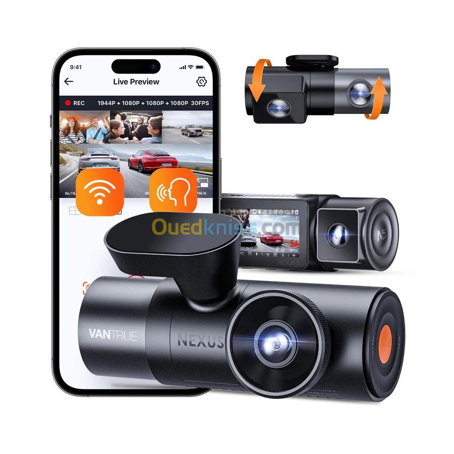 Dash Cam Vantrue professionnel