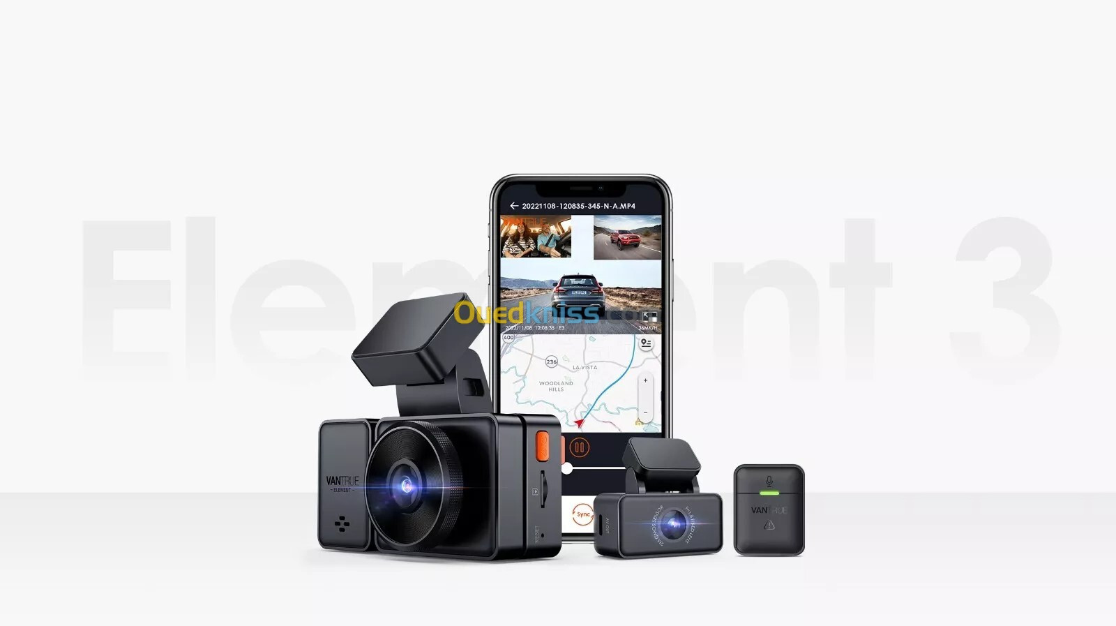 Dash Cam Vantrue professionnel